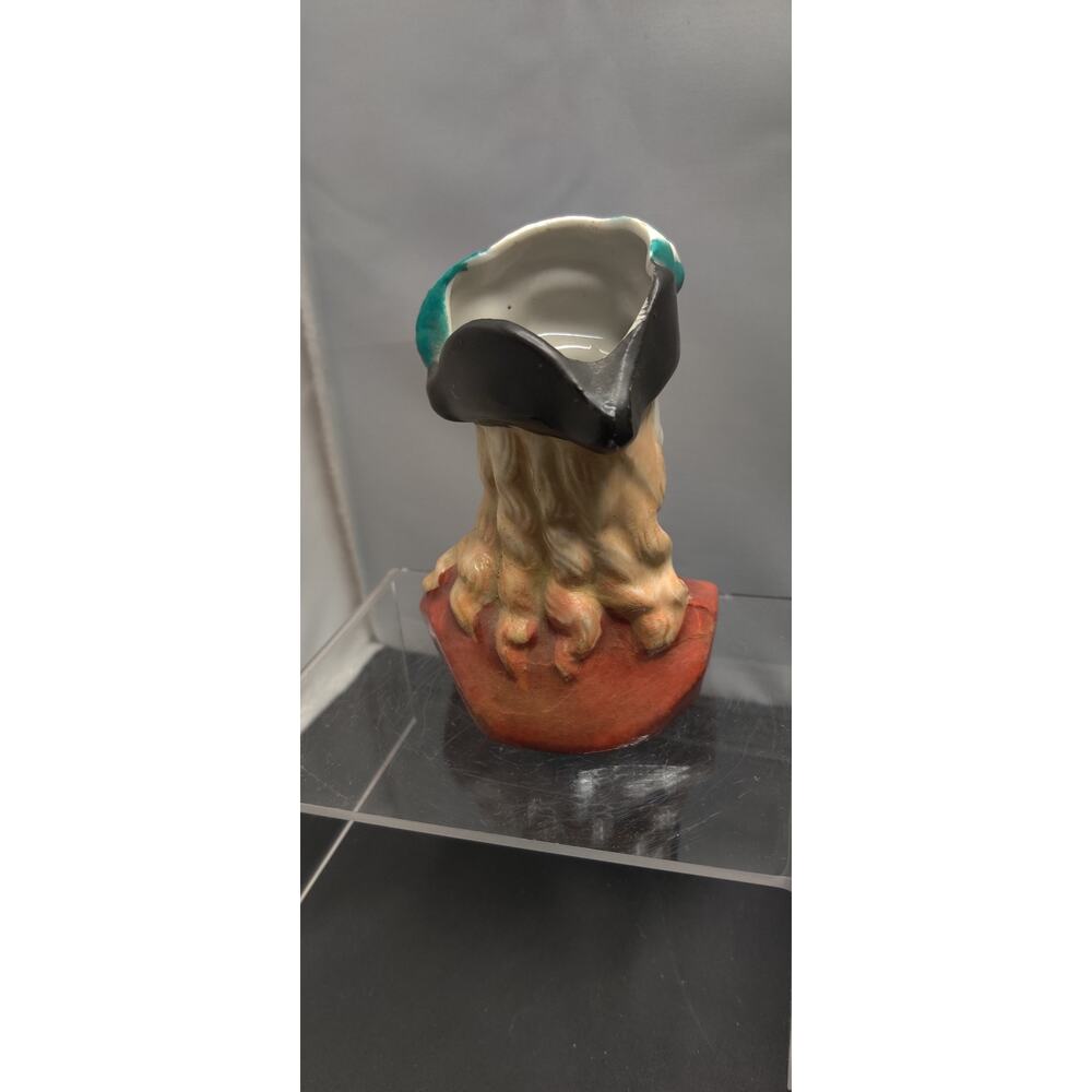 Vintage 1950s Colonial General Soldier HeadVase Planter Figurine Kitsch Regal - Picture 5 of 11